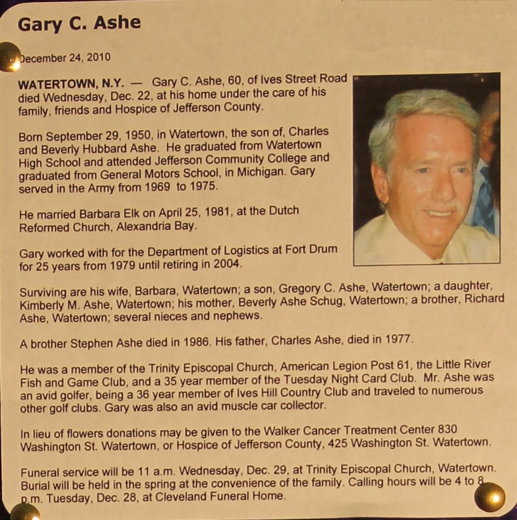 Gary Ashe